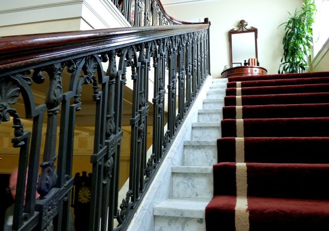 rampe d'escalier